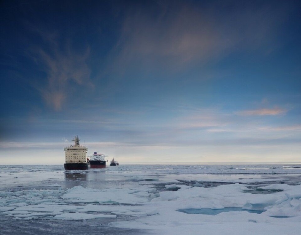 Icy shipping. Photo: Sovcomflot.ru