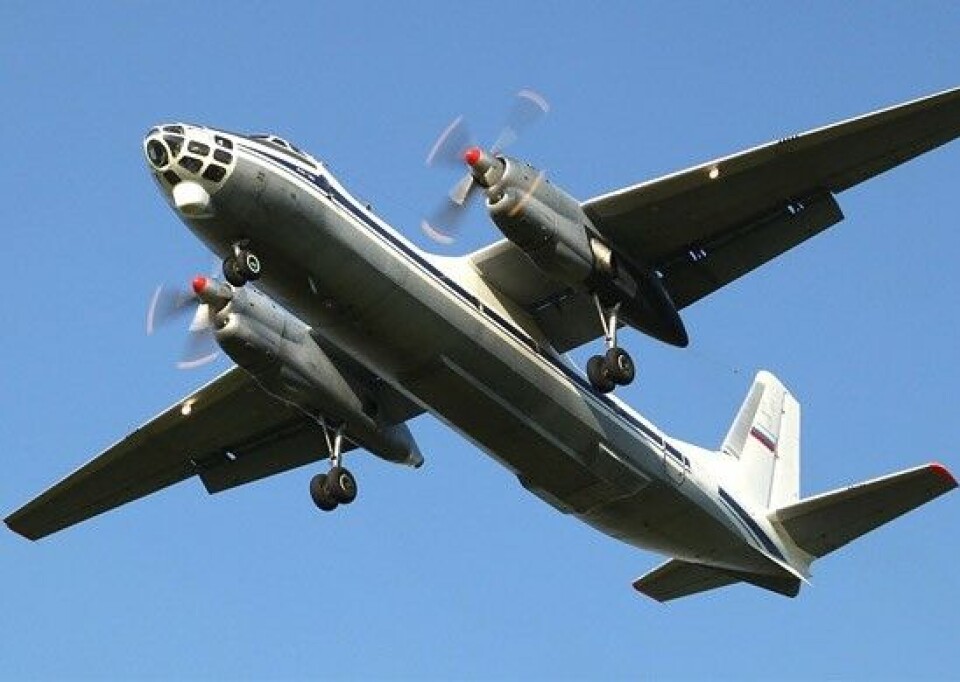 Russian Antonov inspection aircraft. Photo:mil.ru