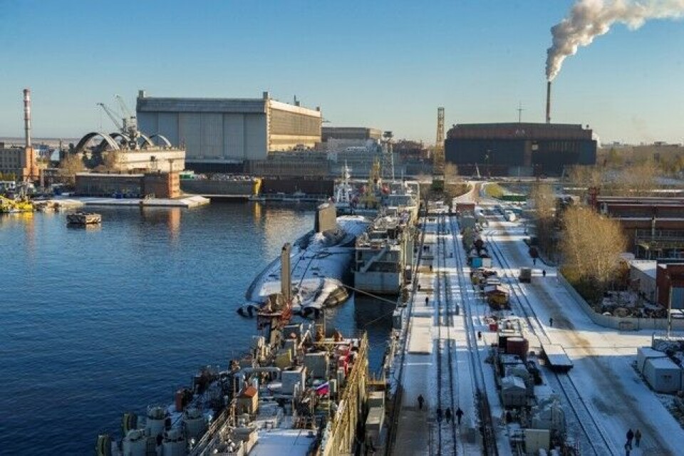 Sevmash is the largest shipyard in Northwest Russia. Photo: Sevmash