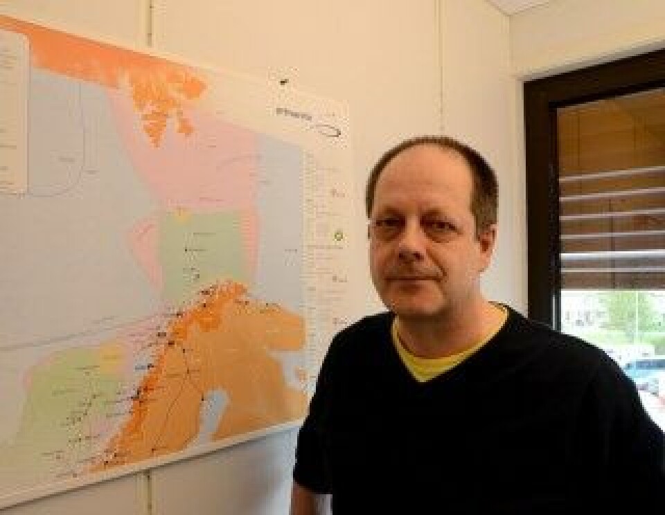 Rune Rautio studies Chinese engagements in the Arctic. Photo: Atle Staalesen