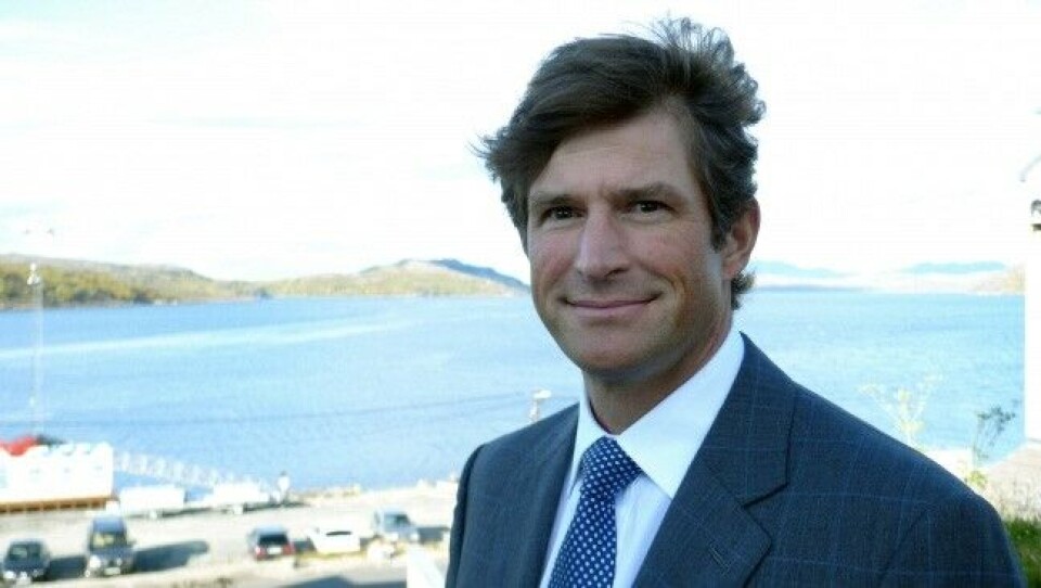 Jacob Stolt-Nielsen owns Norterminal, the company doing ship-to-ship reloading of Lukoil's Arctic oil in Kirkenes. Photo: Thomas Nilsen