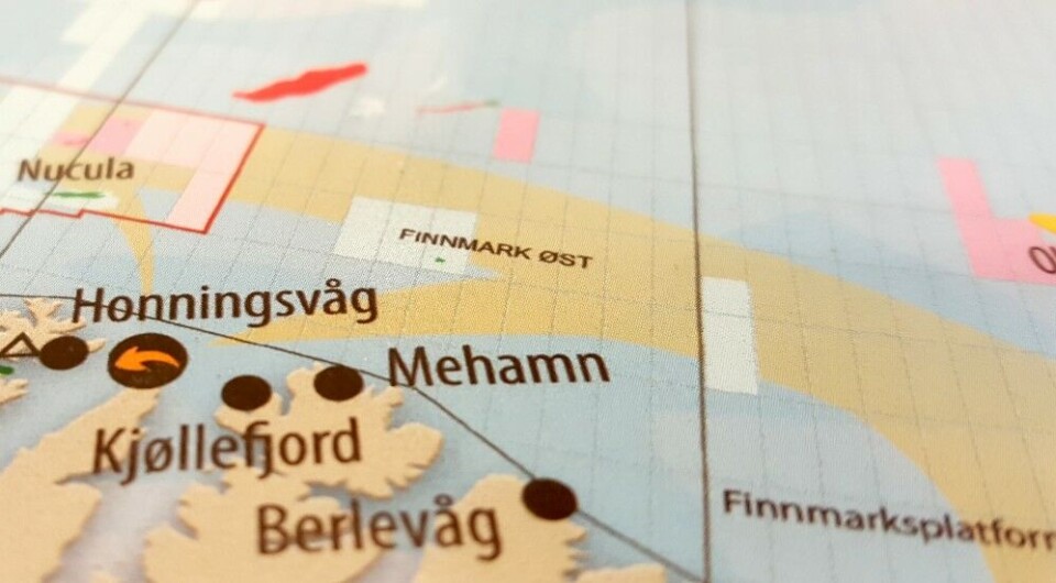 The dry well is located 85 kilometres north-east of Berlevåg. Map by Storvik & Co