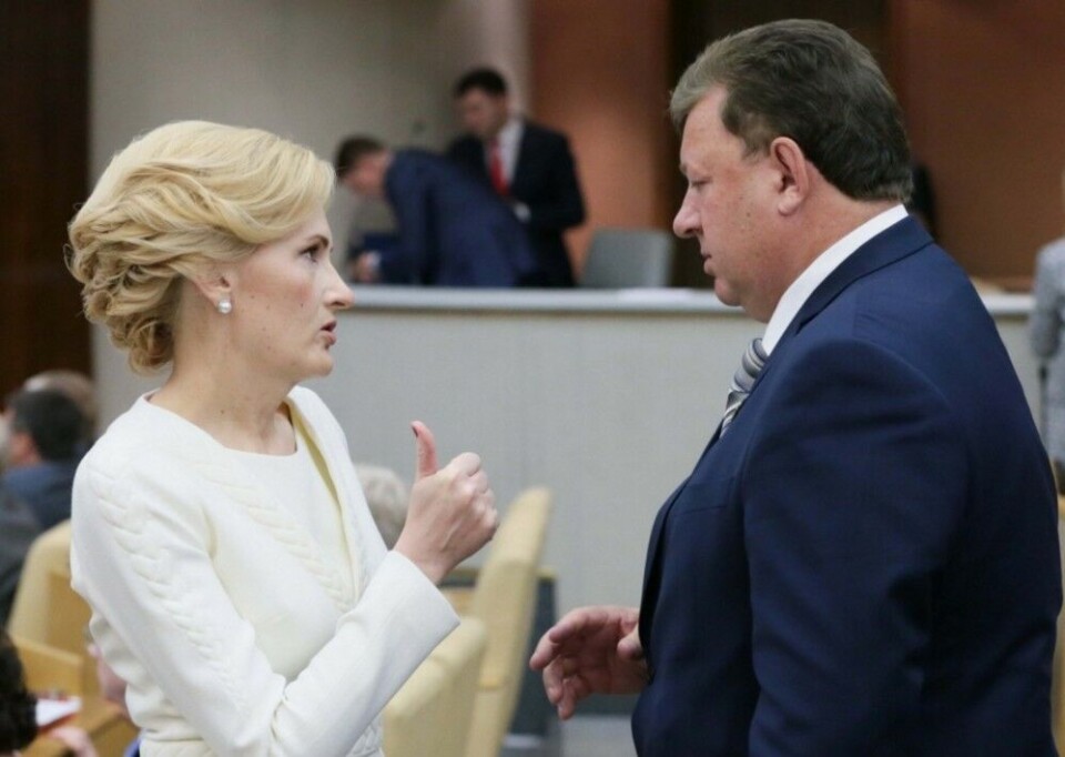 Irina Yarovaya gives thumbs up for new legislation. Photo: duma.gov.ru