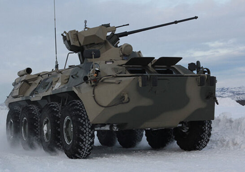 Armoured vehivle BTR82. Photo: Mil.ru