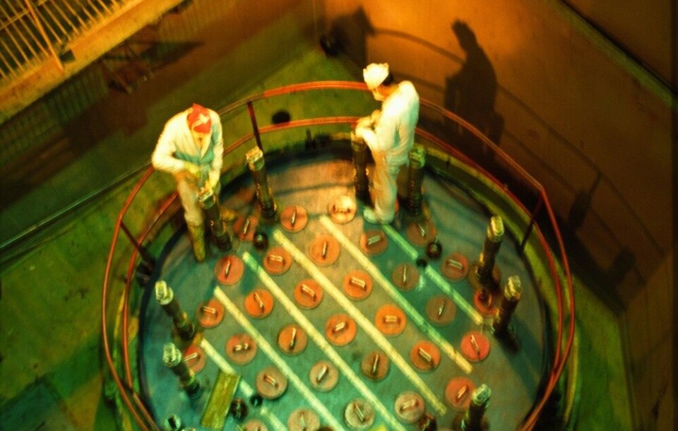 Maintenance work at reactor No. 1 at Kola nuclear power plant. Photo: Thomas Nilsen