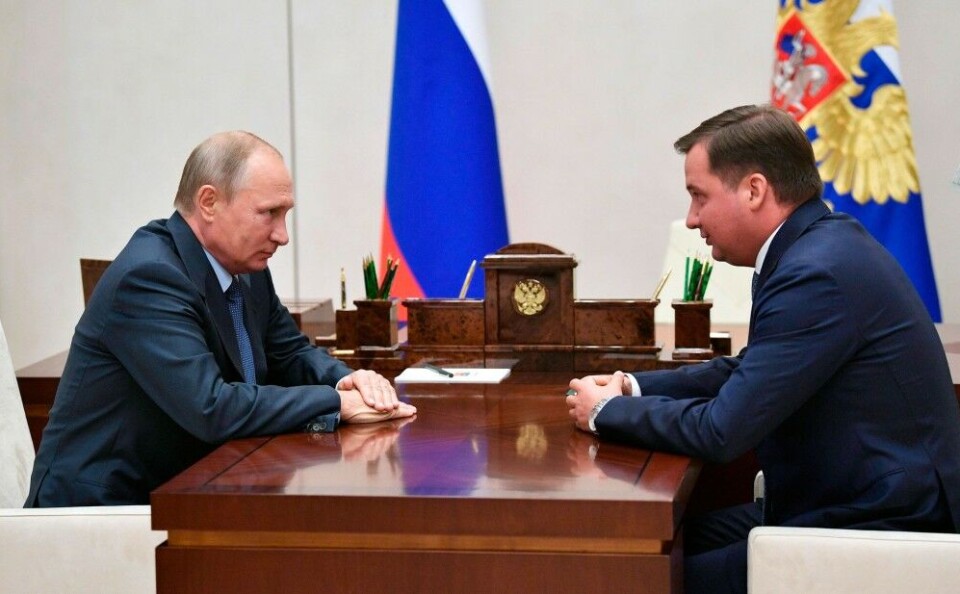 President Putin installs Aleksandr Tsibulsky as Nenets leader. Photo: Kremlin.ru