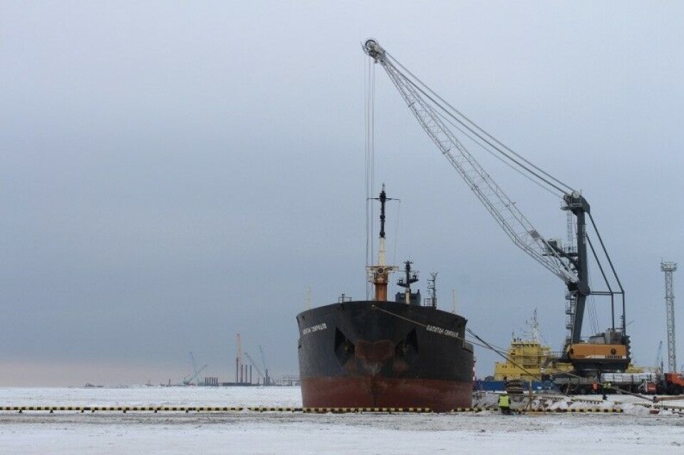 The Sabetta port will serve the Yamal LNG project. Photo: Morport.ru