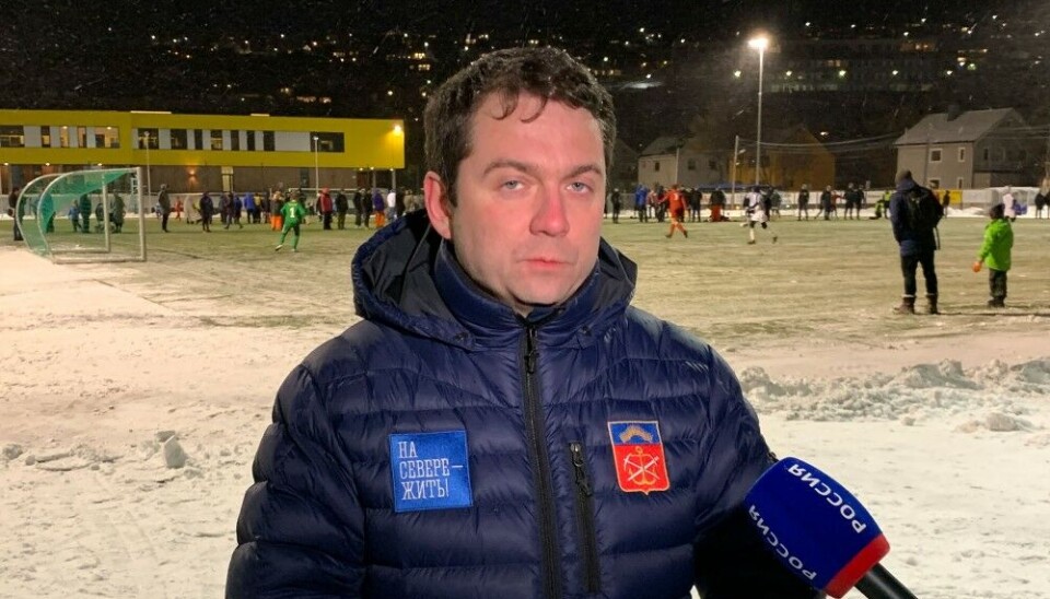 Andrei Chibis has been Governor of Murmansk since 2019. Here from a visit to Kirkenes, Norway. Photo: Atle Staalesen