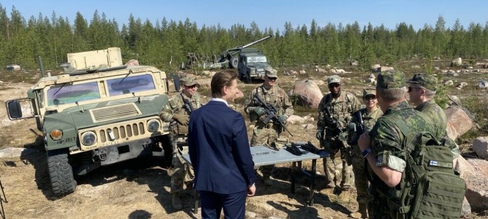 Finnish Defence Minister announces €300 million investment in Lapland defence