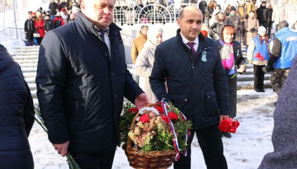 Andrei Kuznetsov (left) is Mayor of Pechenga. Photo: local authorities on VK