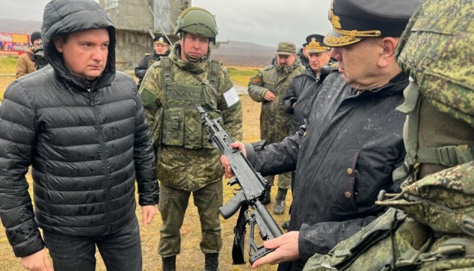 Photo from the page of Arkhangelsk regional governor Alexander Tsybulsky