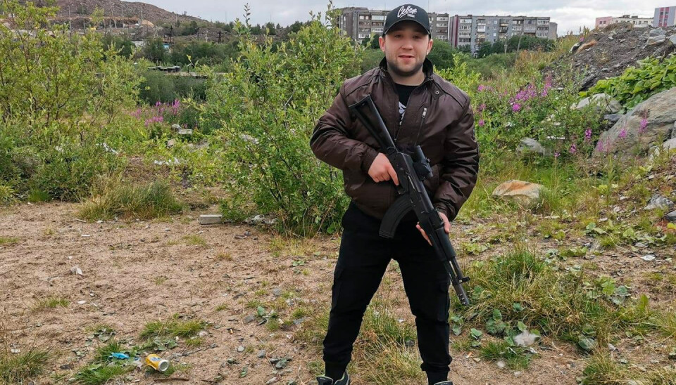 Mikael Aliev near his home in Zapolyarny before deployment in Ukraine. He is one of at least ten local men killed in Ukraine. Photo: Aliev’s Facebook page
