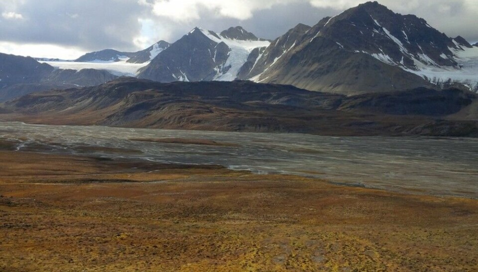 The land for sale on Søre Fagerfjord on Svalbard is 60 square kilometers big and has a five kilometer coastline. The unique property is a geopolitical hotspot in a warming Arctic. Photo: Kulspids.com