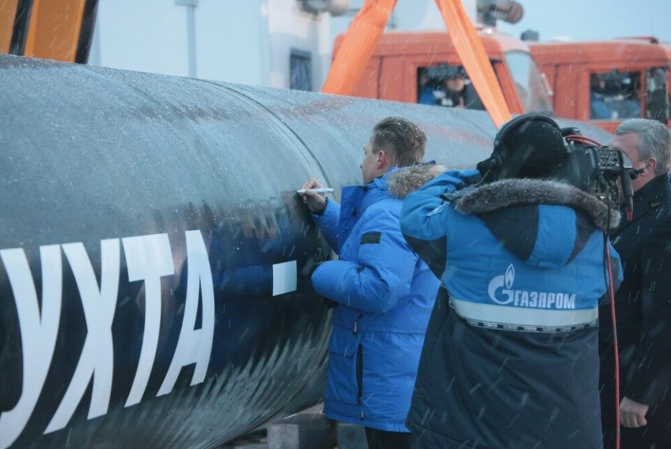Two months after the official project launch, Gazprom CEO Aleksey Miller cancels several key construction tenders for Ukhta-Torzhok 2 pipeline.