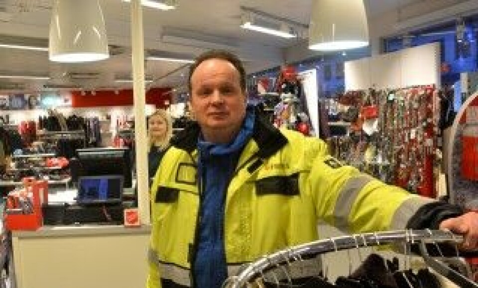 Yngve Hansen-Stangnes is Production Superviser at Fretex Kirkenes. Photo: Atle Staalesen