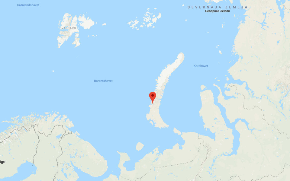The Pavlovsky mining area, Novaya Zemlya.