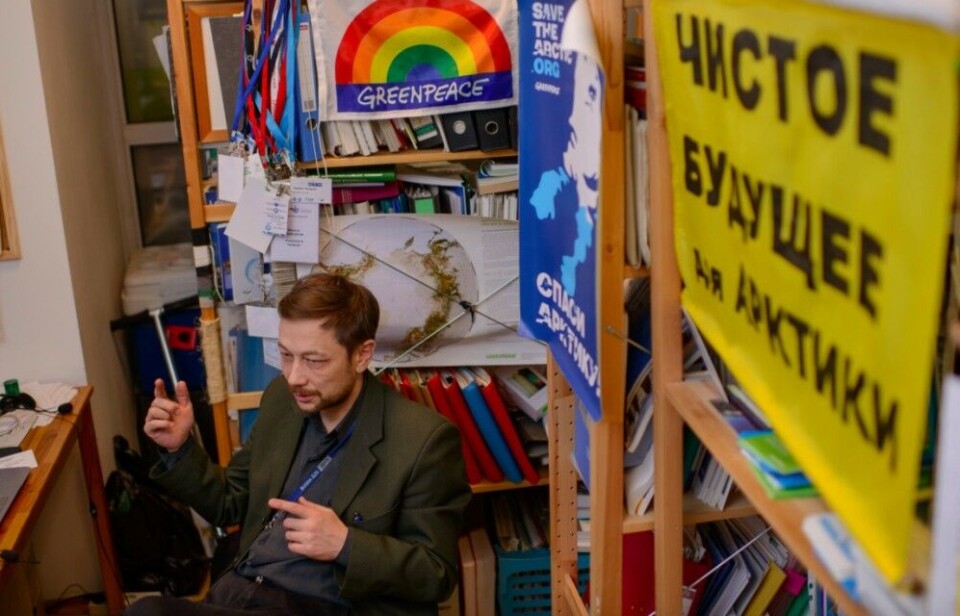Vladimir Chuprov heads Greenpeace Russia's energy program. Photo: Kirill Zatrutin, 7x7-journal.ru