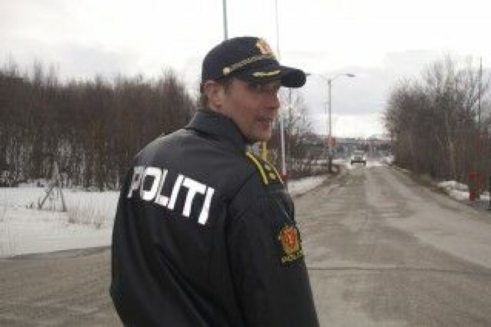 Stein Kristian Hansen is the police superintendent in charge of the Norwegian cross-border point at Storskog. Photo: Thomas Nilsen