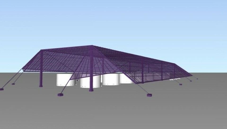 Major protective shields are to be built over oil storage tanks and other facilities in Monchegorsk, Kola Peninsula. Picture: Nornickel
