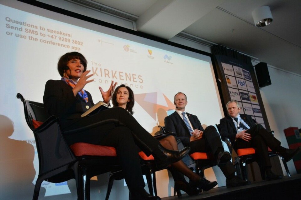 Anne Berner takes part in this week’s Kirkenes Conference. Photo: Atle Staalesen