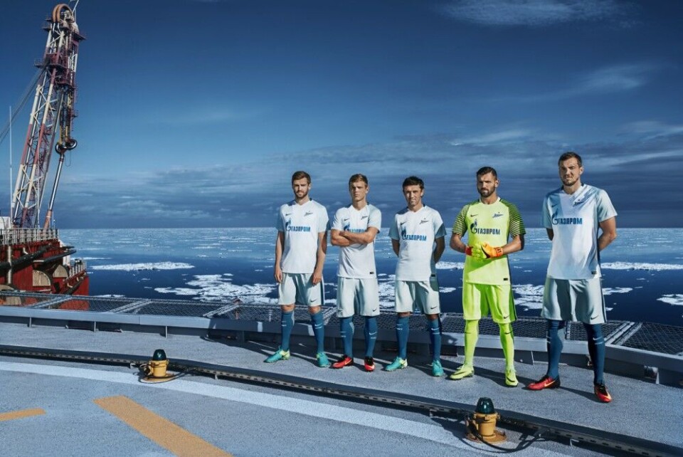 Zenit presents this season's kits. Photo: Nike / FC Zenit