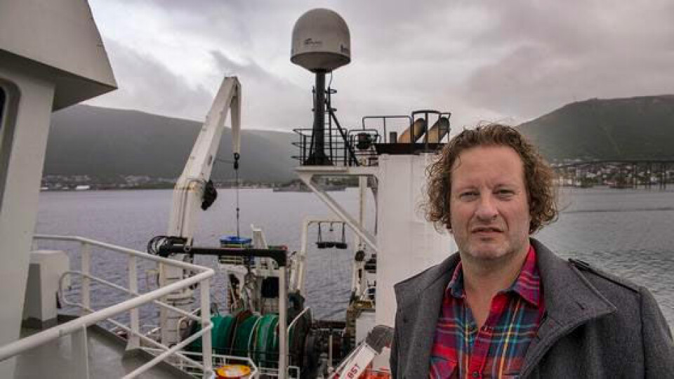 Marine researcher Geir Odd Johansen. Photo: Gunnar Sætra, imr.no