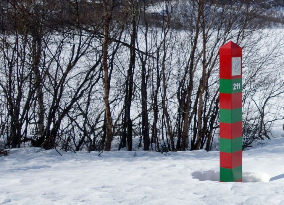 The Russian border to Norway. Photo: Atle Staalesen