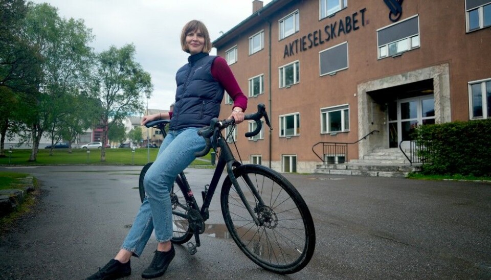 Next to the Barents Observer office in Kirkenes. Photo: Elizaveta Vereykina