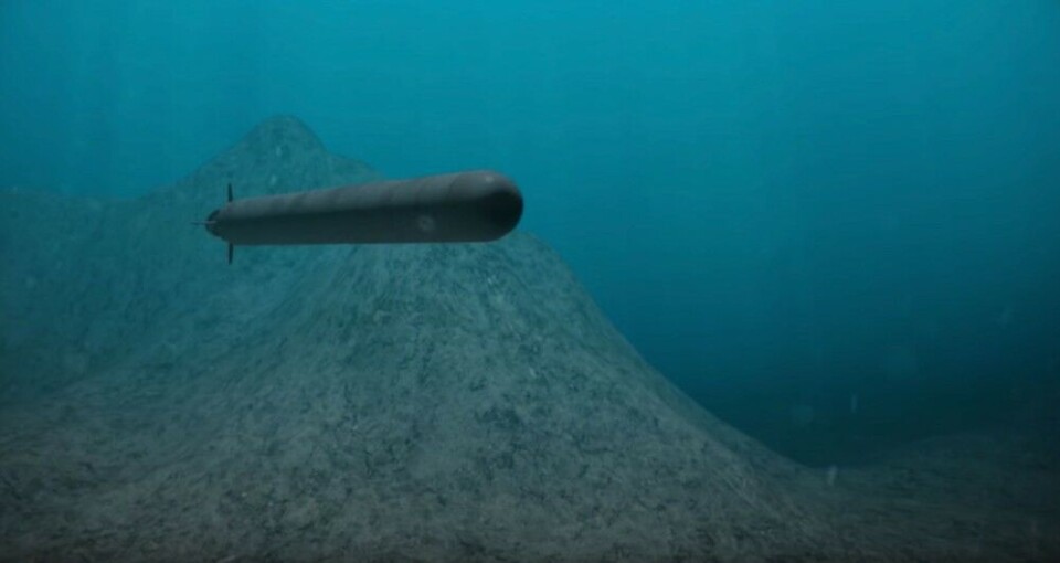 The new inter-continental nuclear-powered drone-torpedo. Screenshot from mil.ru