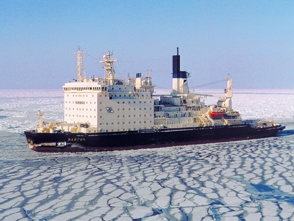 'Vaygach' was built at Wärtsilä Shipyard in Helsinki in 1990. Photo: Rosatomflot