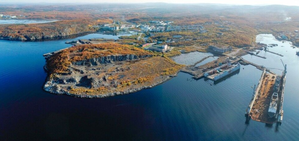 Судоремнтный завод №82 в Росляково. Фото: 82srz.com