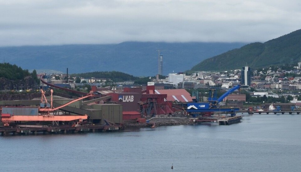 LKAB port facilities in Narvik. Photo: Thomas Nilsen