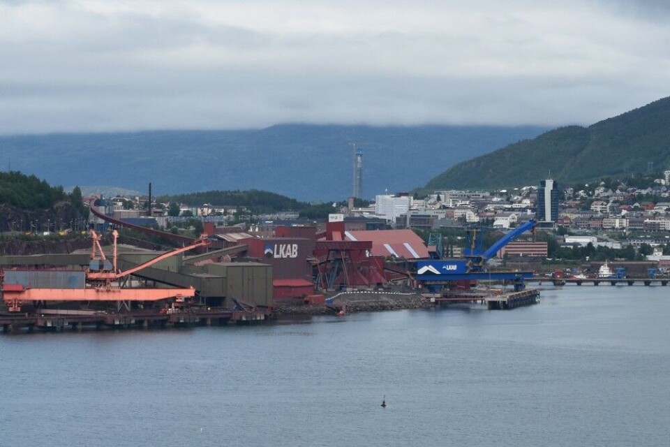 LKAB port facilities in Narvik, northern Norway. Photo: Thomas Nilsen