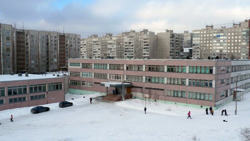 Gymnasium No. 1 in Murmansk. Photo: Thomas Nilsen