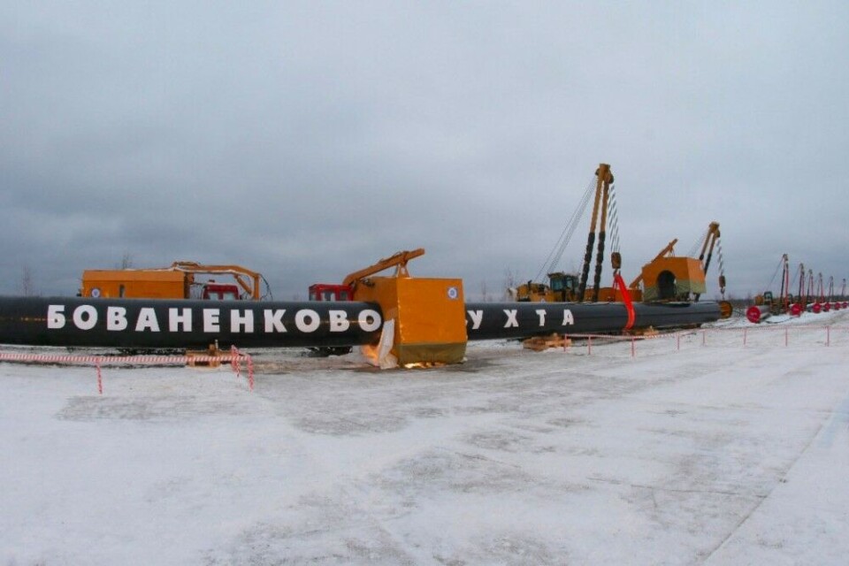 The Bovanenkovo-Ukhta pipelines carry up to 115 billion cubic meters of natural gas per year. Photo: Gazprom