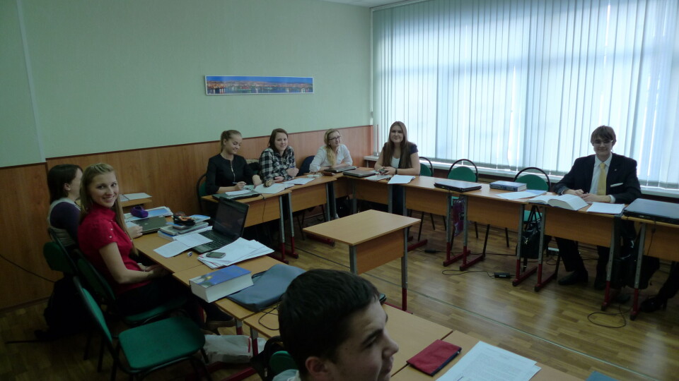The 2012 class in Murmansk. Photo: Thomas Nilsen