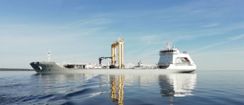 Tanker “Akademik Pashin”. Photo: nssz.ru