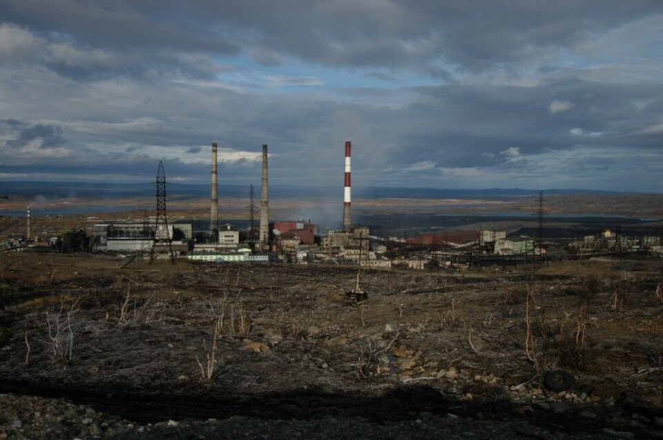 Smelter in Nikel is surrounded by an ecological disaster zone. Photo: Thomas Nilsen