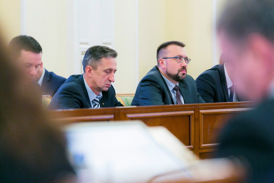 Valery Uroshlev (left). Photo: gov-murman.ru