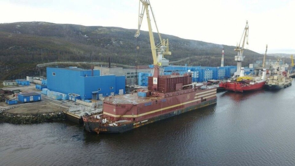 The 'Akademik Lomonosov' floating NPP in Atomflot, Murmansk. Photo: Bloger51.ru