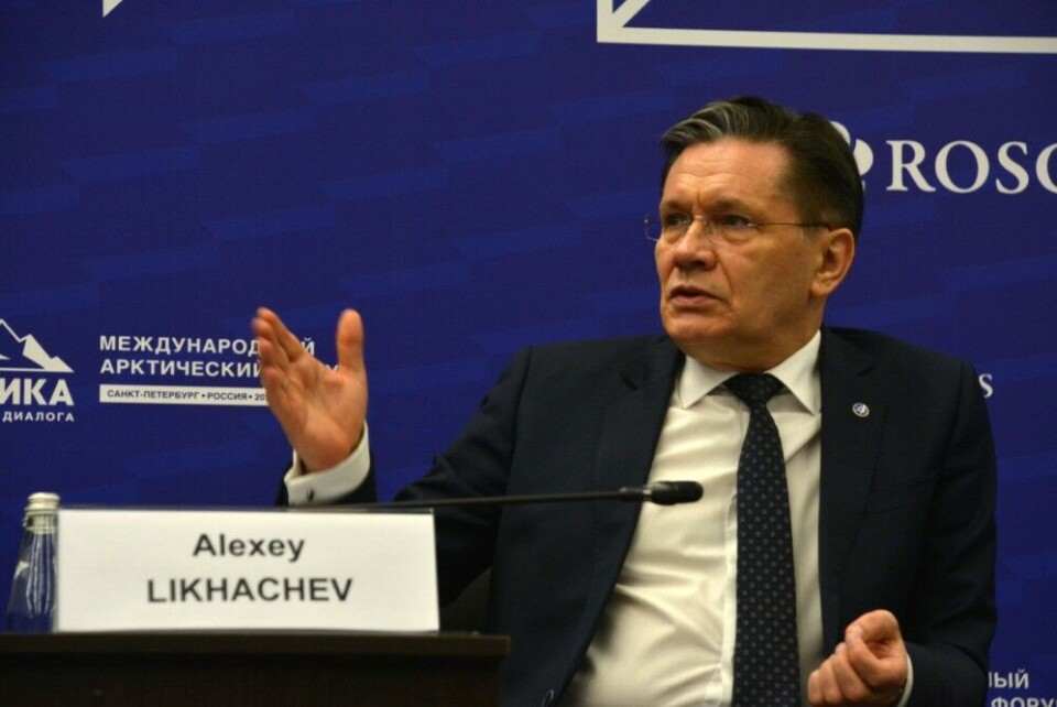 Aleksey Likhachev is General Director of Rosatom. Photo: Atle Staalesen