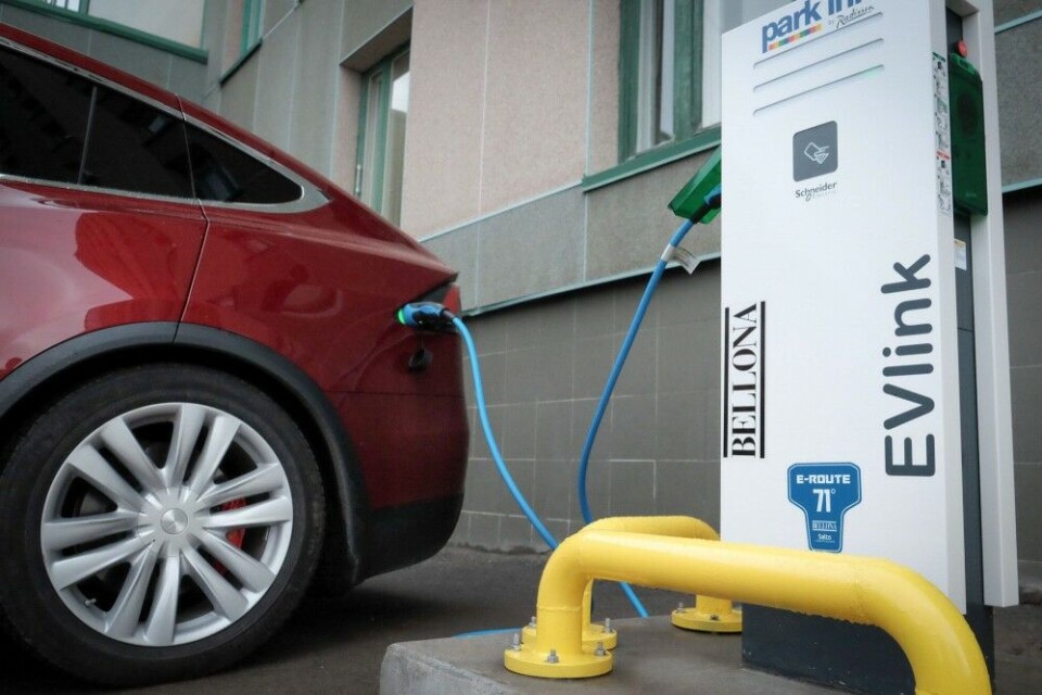 The charging station in Murmansk. Photo: Nils Bøhmer, Bellona