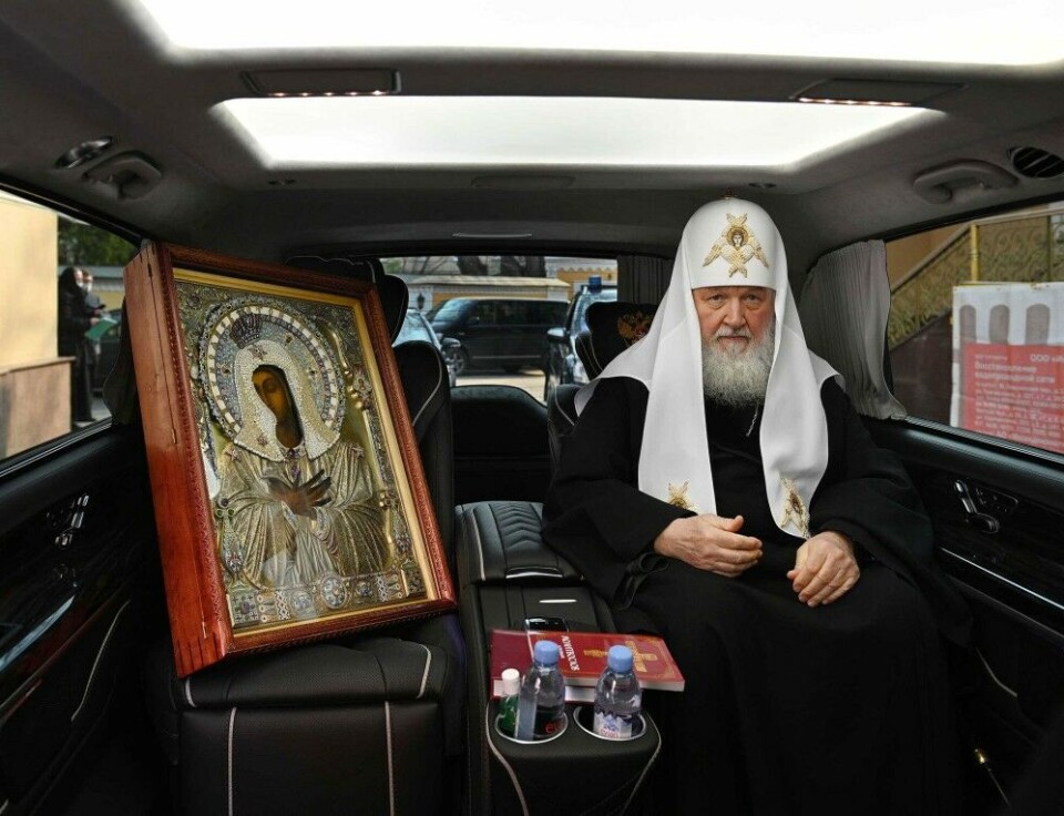 Patriarch Kirill on road tour across Moscow with icon. Photo: Oleg Varov, the Russian Orthodox Church