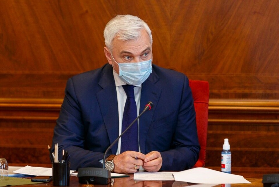 Vladimir Uiba is new head of the Komi Republic. Photo: rkomi.ru