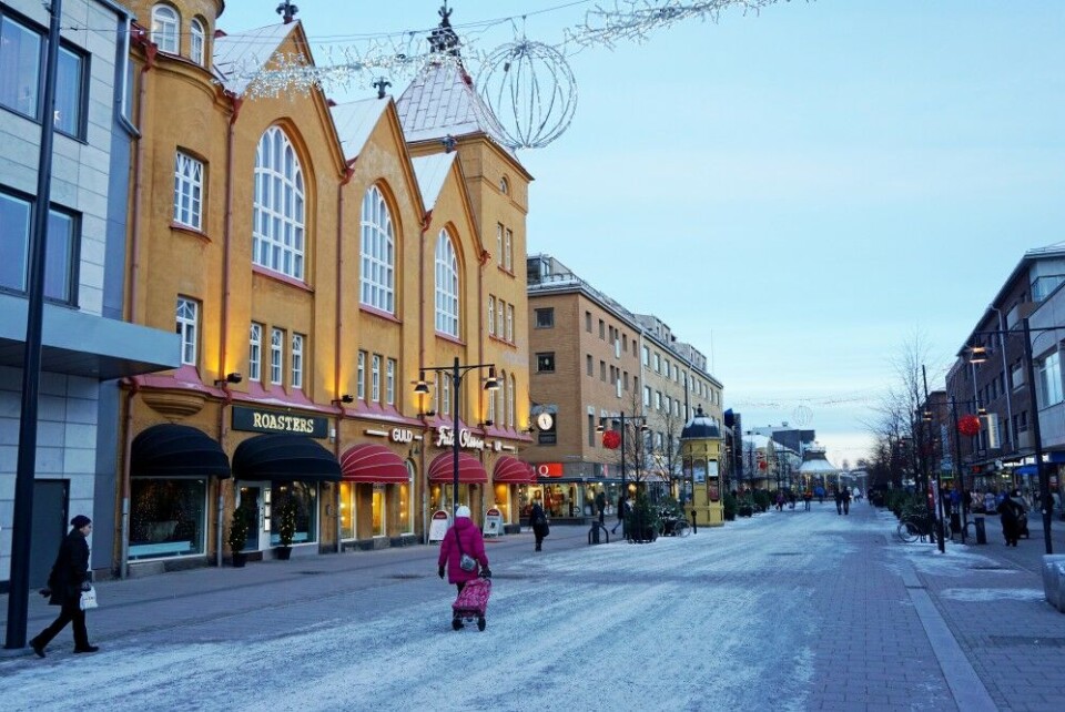 Luleå has about 75,000 inhabitants. Photo: Thomas Nilsen
