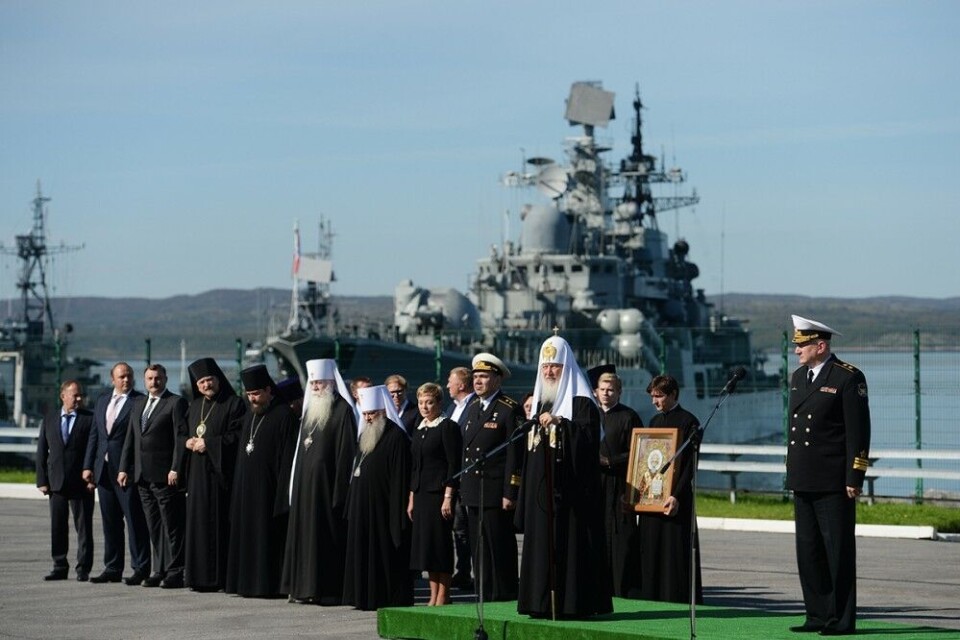 Patriarch Kirill in Severomorsk. Photo: patriarchia.ru