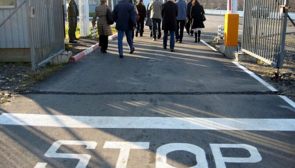 Borisoglebsk check-point. Photo: Thomas Nilsen