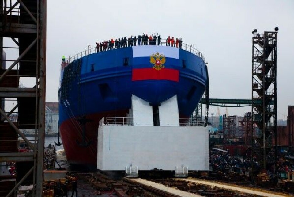 'Виктор Черномырдин', спущенный на воду в 2016 году, должен быть готов в 2018-м. Фото: bz.ru