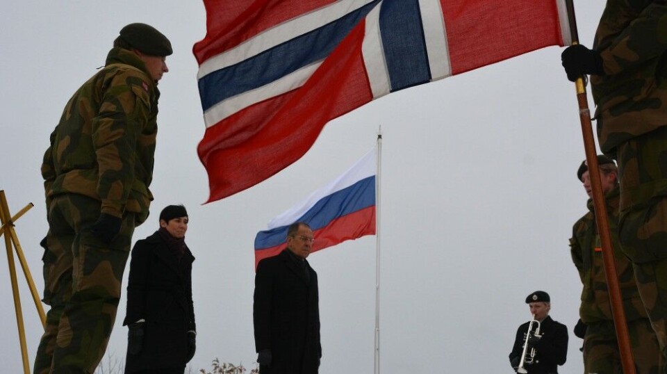 Diplomatic trouble for foreign ministers Ine Eriksen Søreide and Sergey Lavrov. Illustration photo: Atle Staalesen