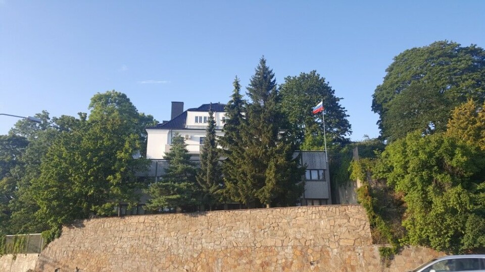 Russian Trade Representation in Oslo. Photo: Thomas Nilsen
